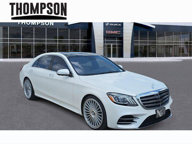 used 2018 Mercedes-Benz S-Class car, priced at $42,637