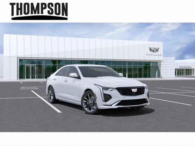 new 2025 Cadillac CT4 car, priced at $47,845