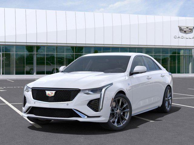 new 2025 Cadillac CT4 car, priced at $47,845