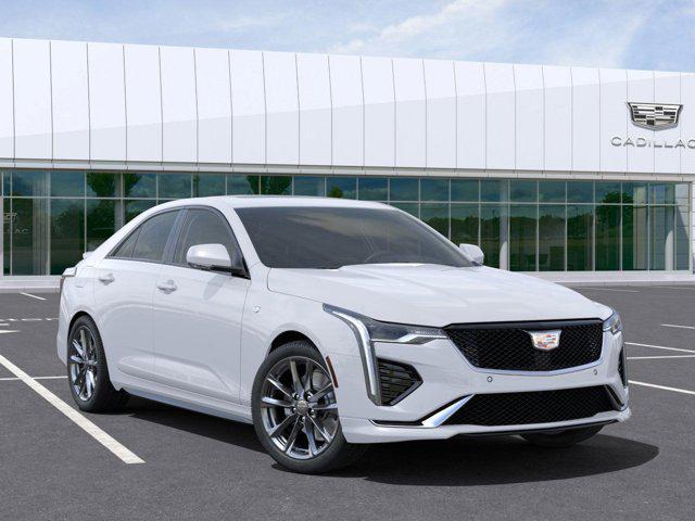 new 2025 Cadillac CT4 car, priced at $47,845