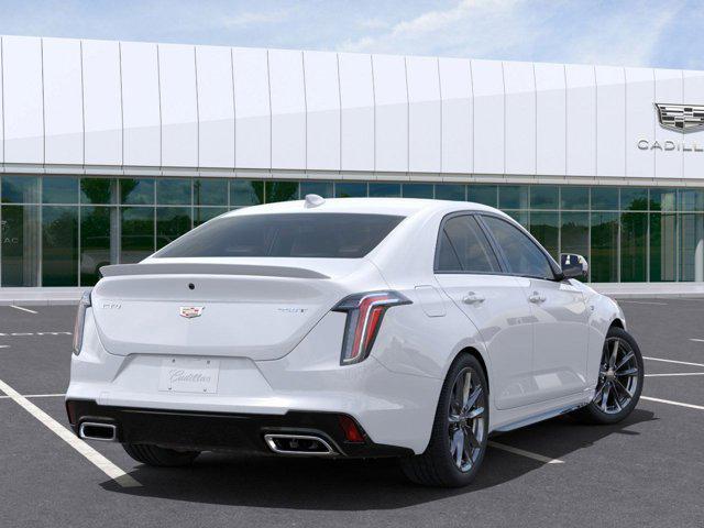 new 2025 Cadillac CT4 car, priced at $47,845