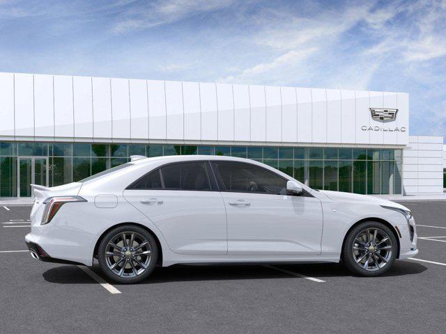 new 2025 Cadillac CT4 car, priced at $47,845