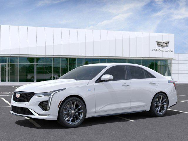 new 2025 Cadillac CT4 car, priced at $47,845