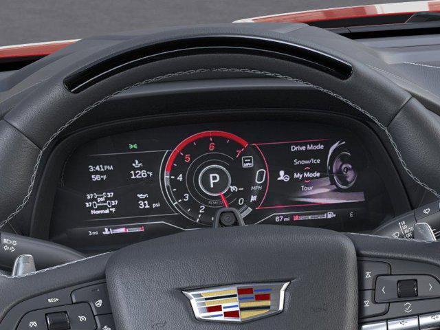 new 2025 Cadillac CT4 car, priced at $53,280