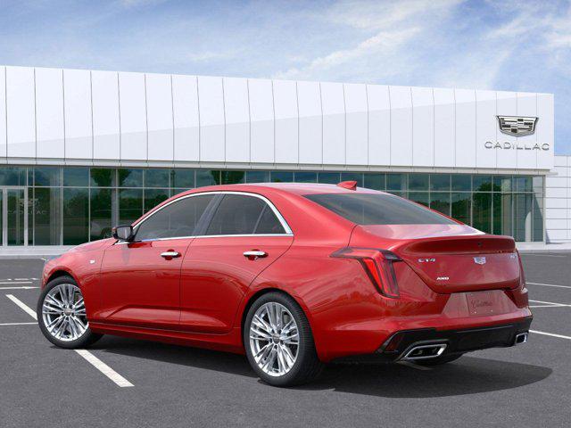 new 2025 Cadillac CT4 car, priced at $53,280