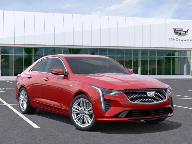 new 2025 Cadillac CT4 car, priced at $53,280