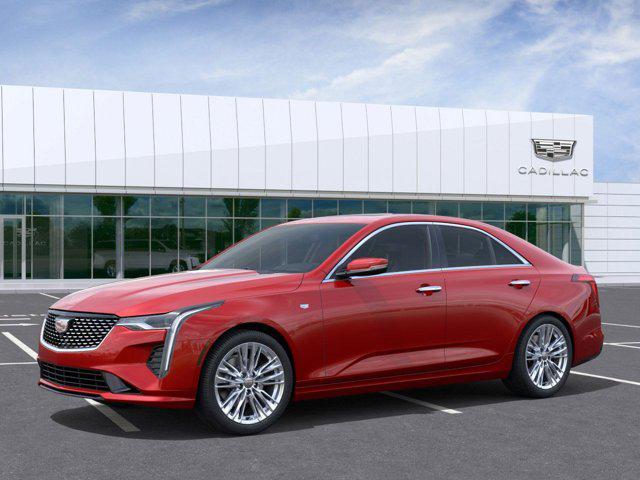 new 2025 Cadillac CT4 car, priced at $53,280