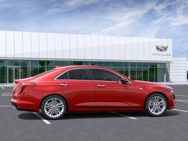 new 2025 Cadillac CT4 car, priced at $53,280