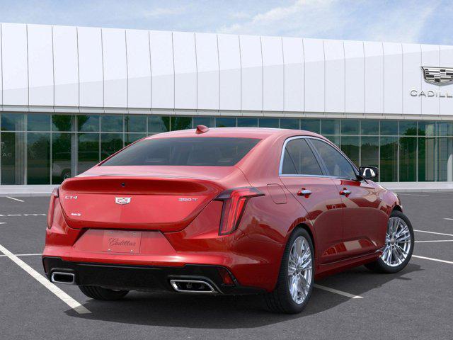 new 2025 Cadillac CT4 car, priced at $53,280