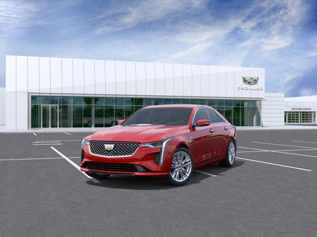new 2025 Cadillac CT4 car, priced at $53,280