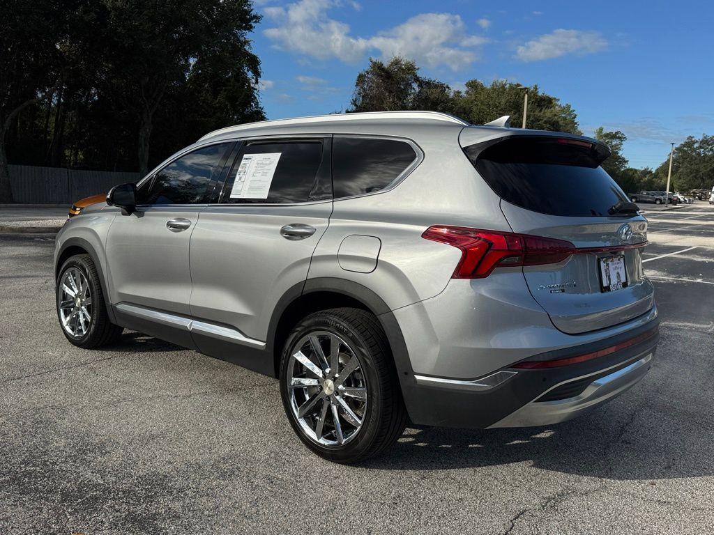 used 2021 Hyundai Santa Fe car, priced at $23,200