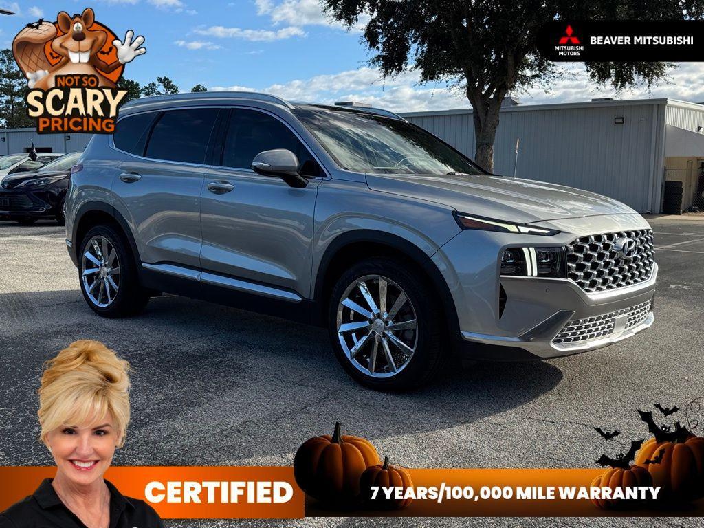 used 2021 Hyundai Santa Fe car, priced at $23,200