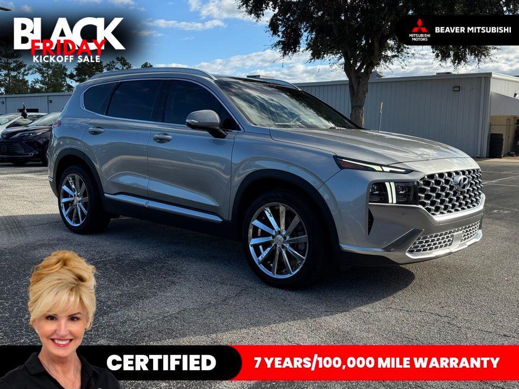 used 2021 Hyundai Santa Fe car, priced at $23,200