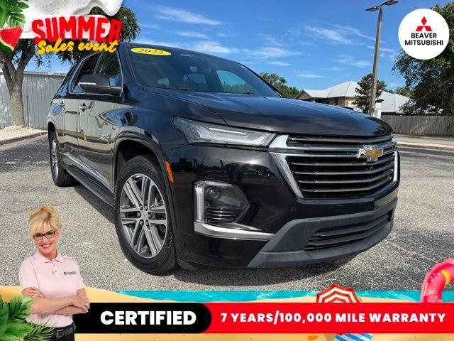 used 2022 Chevrolet Traverse car, priced at $36,400