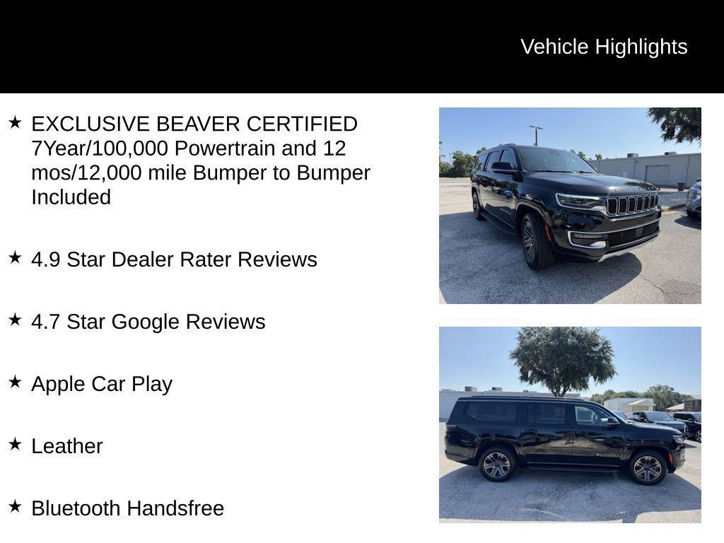used 2023 Jeep Wagoneer L car, priced at $42,100