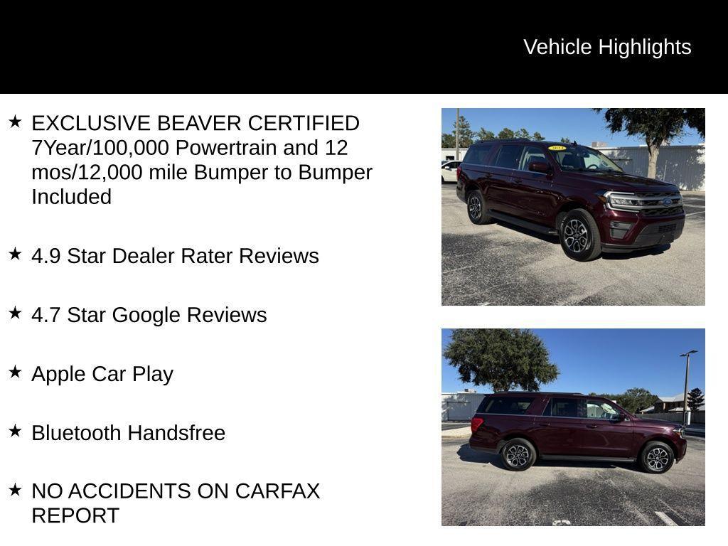 used 2024 Ford Expedition Max car, priced at $43,900