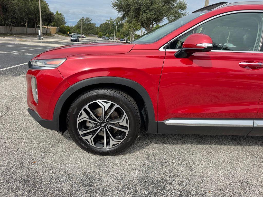 used 2019 Hyundai Santa Fe car, priced at $19,300