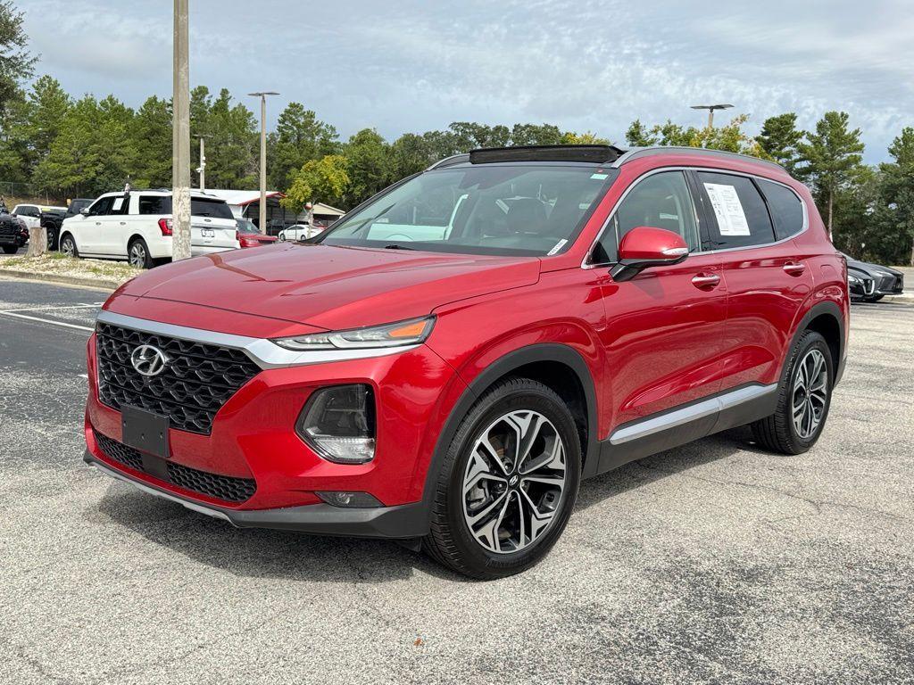 used 2019 Hyundai Santa Fe car, priced at $19,300