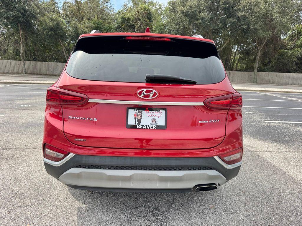 used 2019 Hyundai Santa Fe car, priced at $19,300