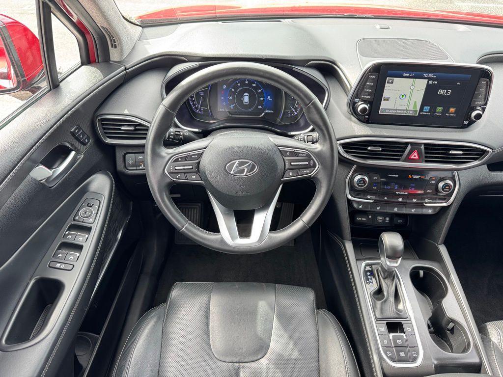 used 2019 Hyundai Santa Fe car, priced at $19,300