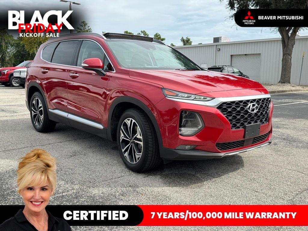 used 2019 Hyundai Santa Fe car, priced at $19,000