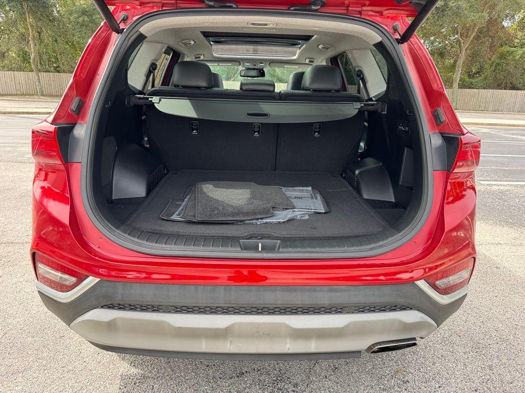 used 2019 Hyundai Santa Fe car, priced at $19,300