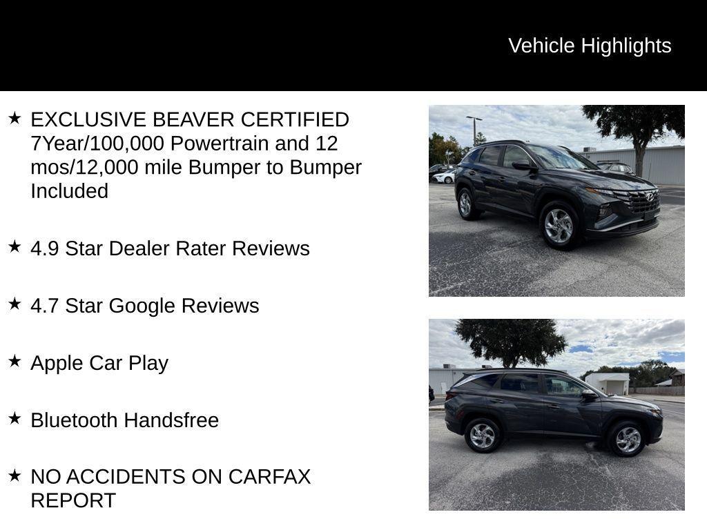 used 2024 Hyundai Tucson car, priced at $21,600