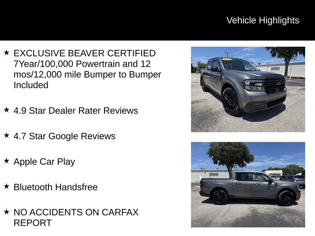 used 2024 Ford Maverick car, priced at $32,700