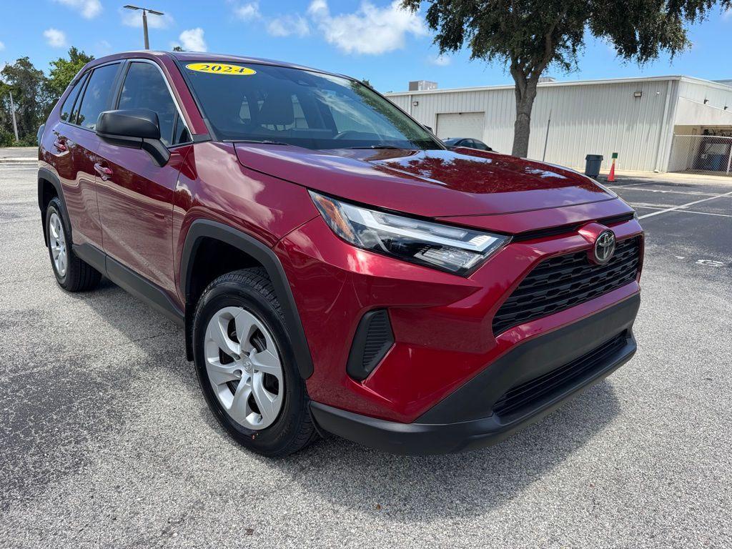 used 2024 Toyota RAV4 car, priced at $27,600