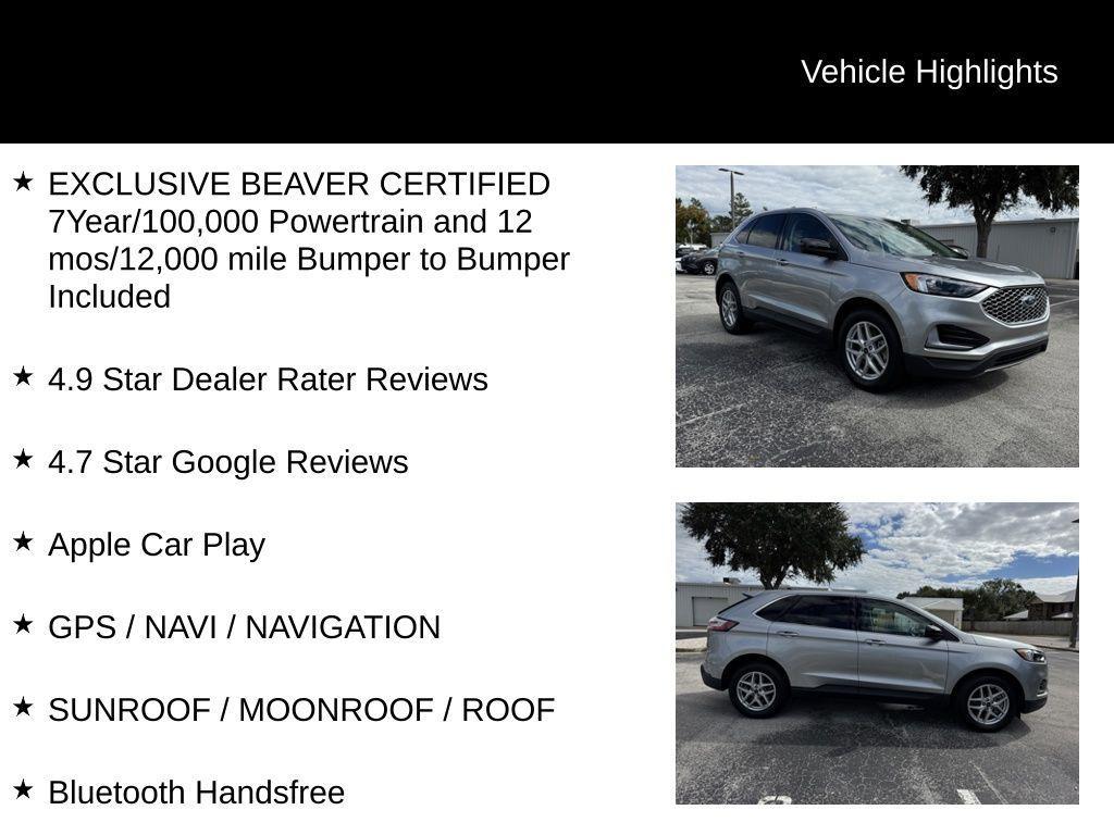 used 2024 Ford Edge car, priced at $23,500