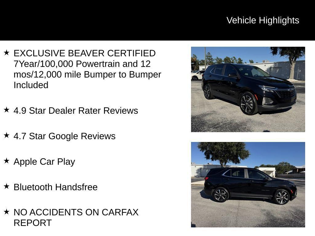 used 2022 Chevrolet Equinox car, priced at $20,700