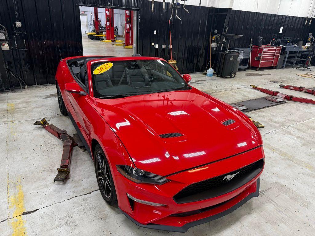 used 2022 Ford Mustang car, priced at $23,700