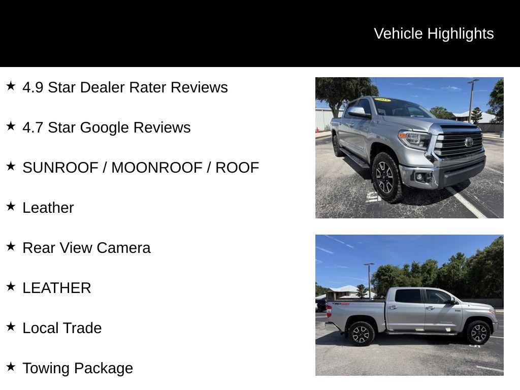 used 2019 Toyota Tundra car, priced at $26,100