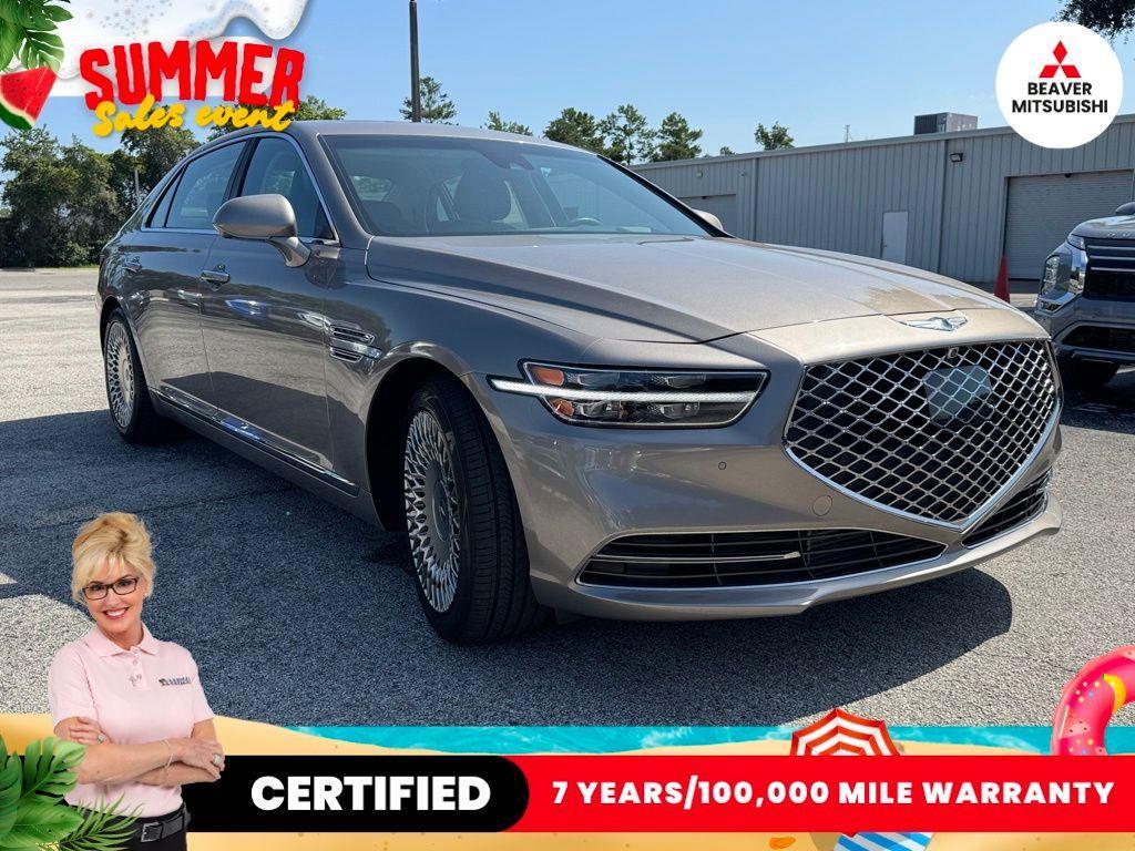 used 2020 Genesis G90 car, priced at $37,600