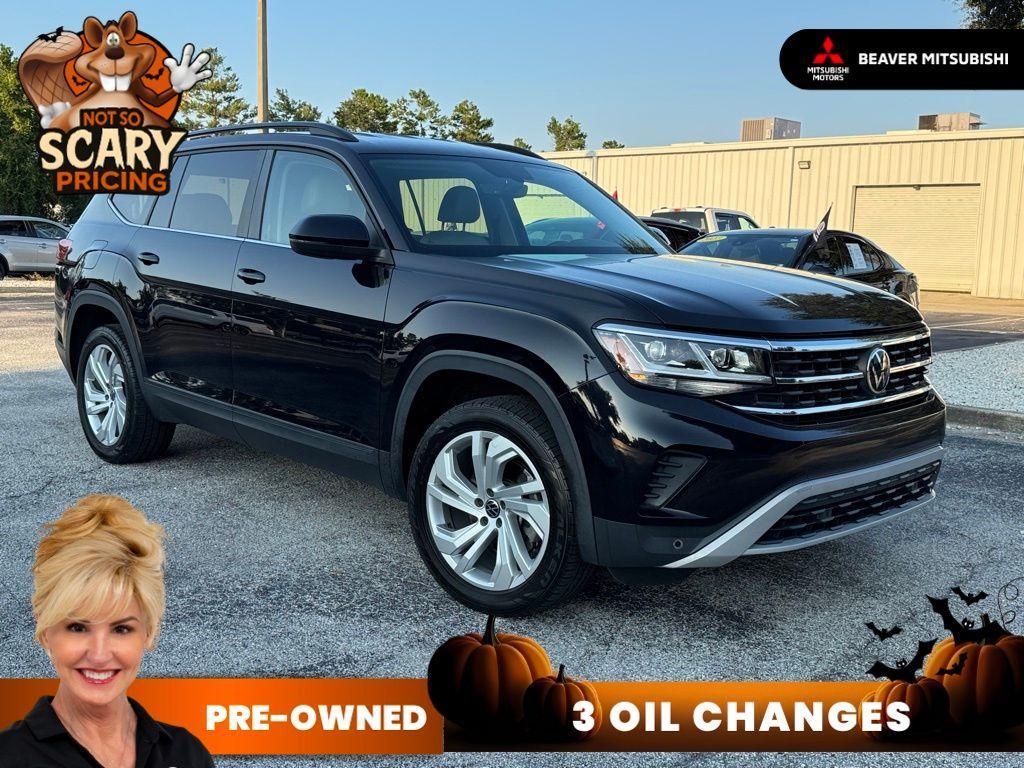 used 2021 Volkswagen Atlas car, priced at $19,500
