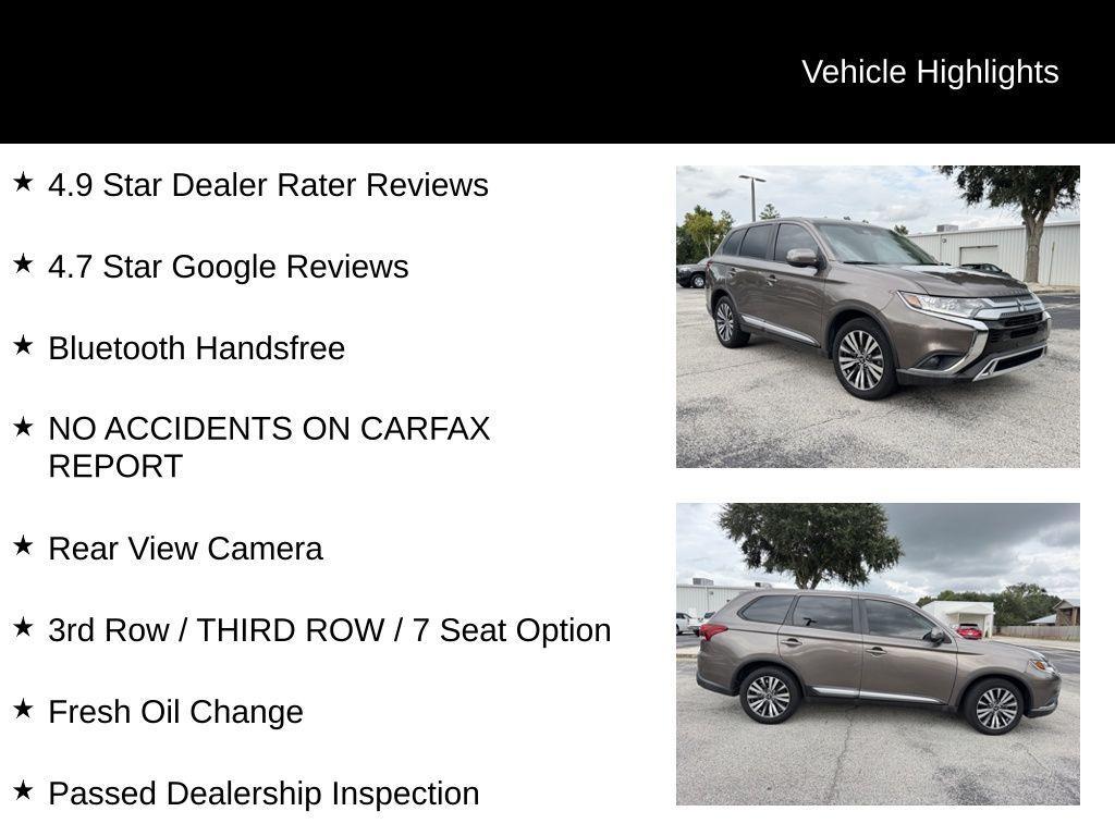 used 2020 Mitsubishi Outlander car, priced at $14,000