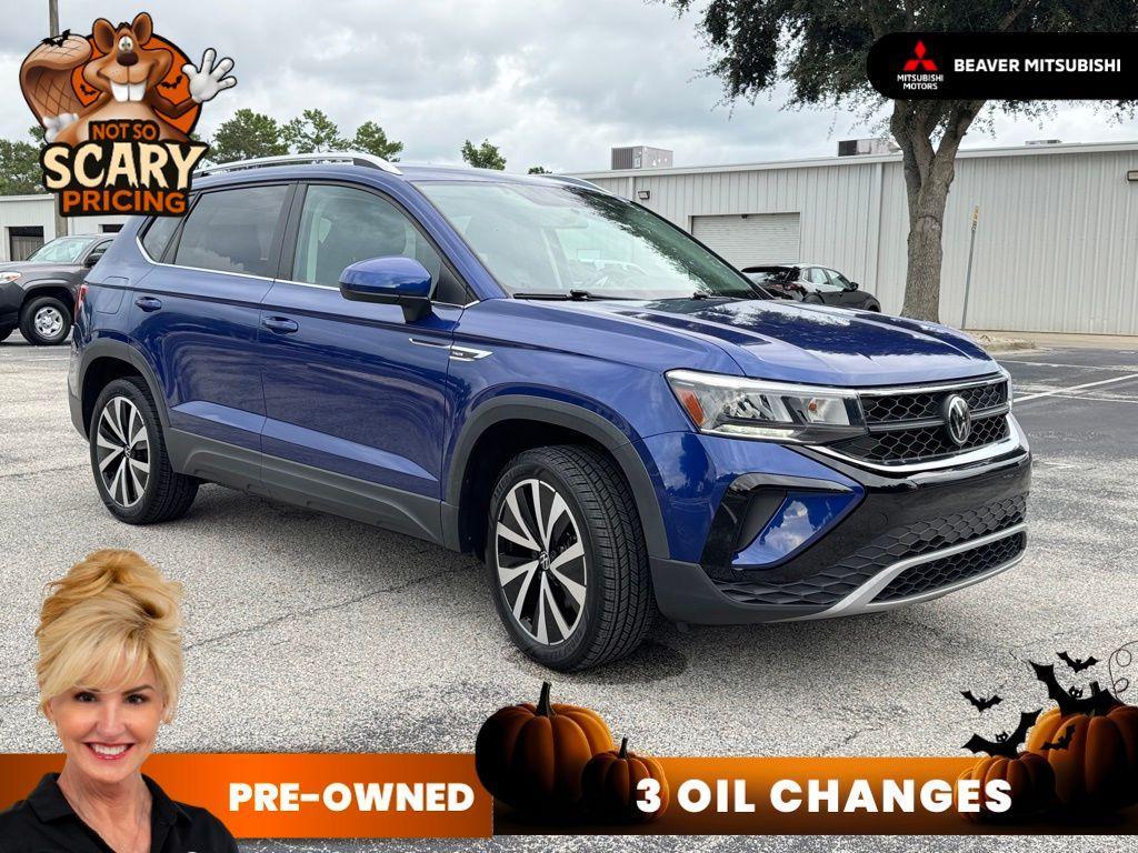 used 2022 Volkswagen Taos car, priced at $19,700
