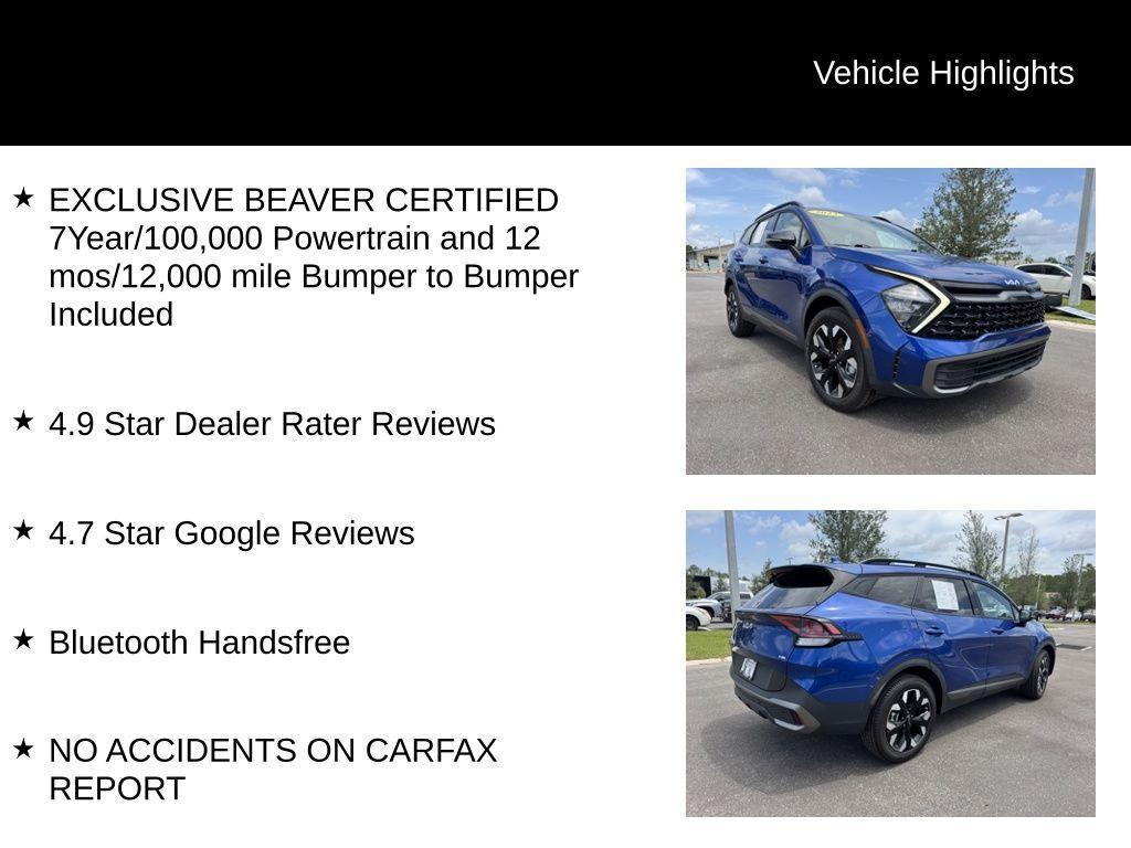 used 2023 Kia Sportage car, priced at $24,200