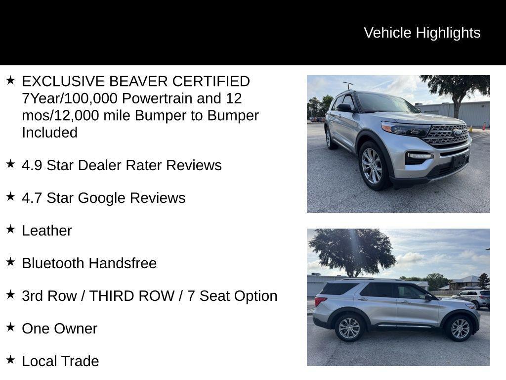 used 2021 Ford Explorer car, priced at $24,600