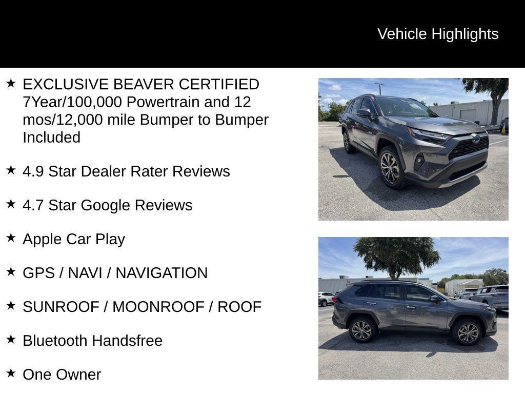 used 2023 Toyota RAV4 Hybrid car, priced at $38,700
