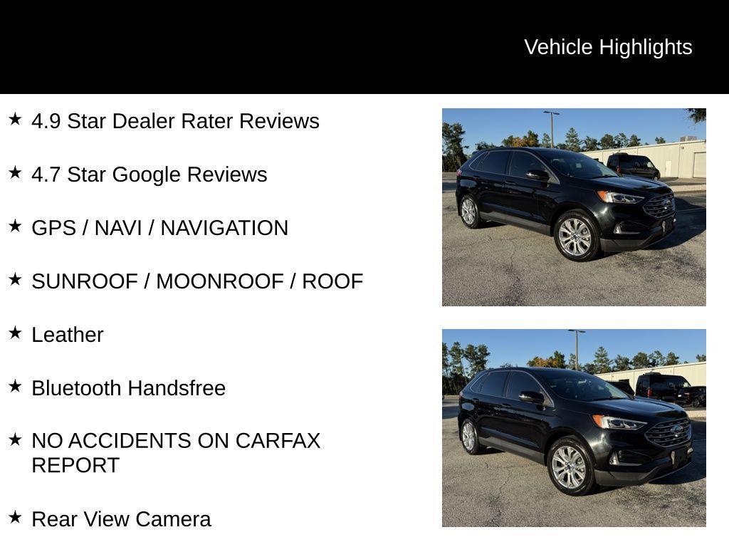 used 2020 Ford Edge car, priced at $15,200