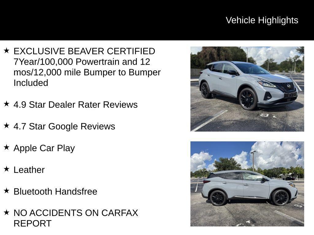 used 2024 Nissan Murano car, priced at $25,700