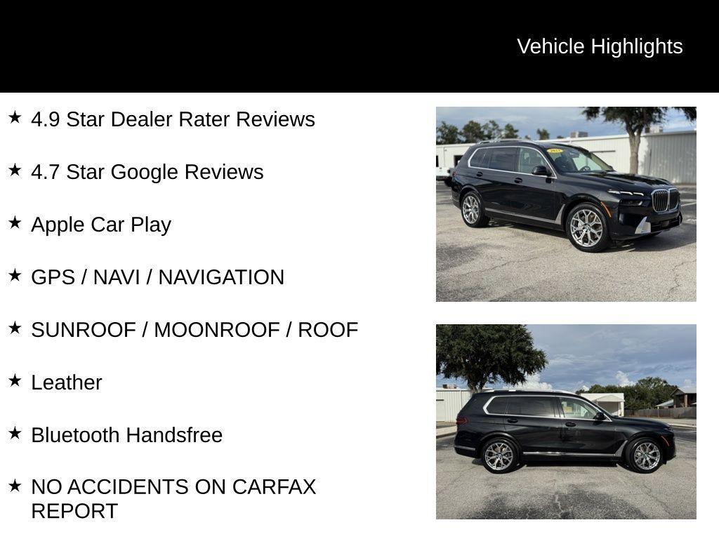 used 2023 BMW X7 car, priced at $50,600