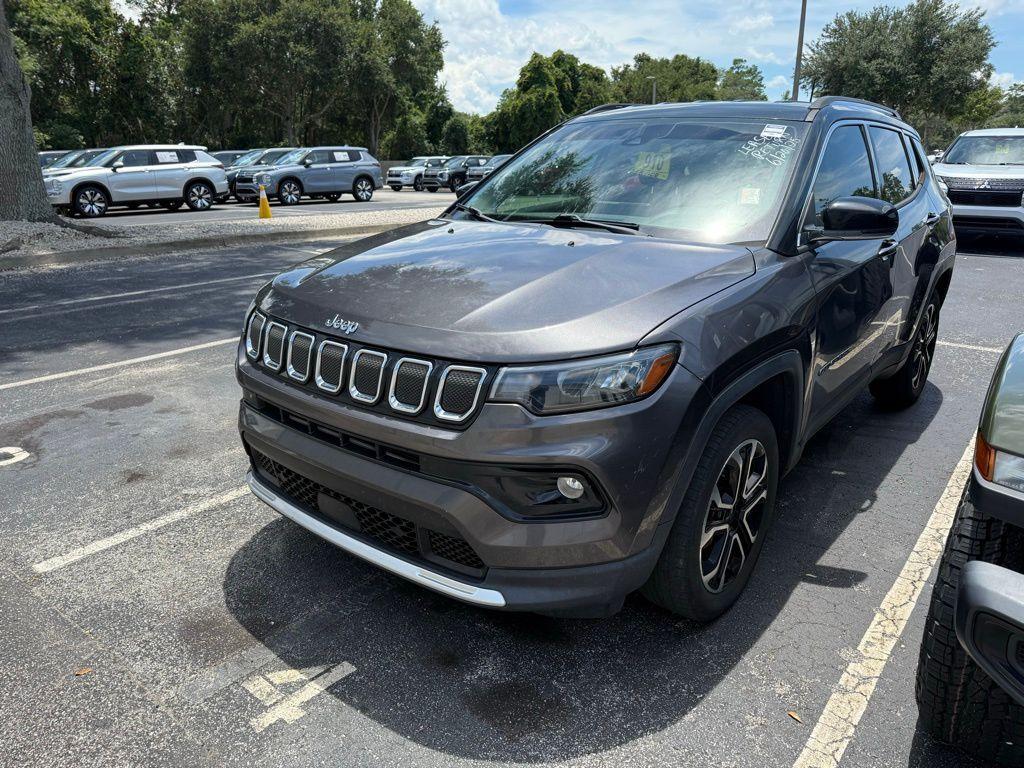 used 2022 Jeep Compass car, priced at $22,600