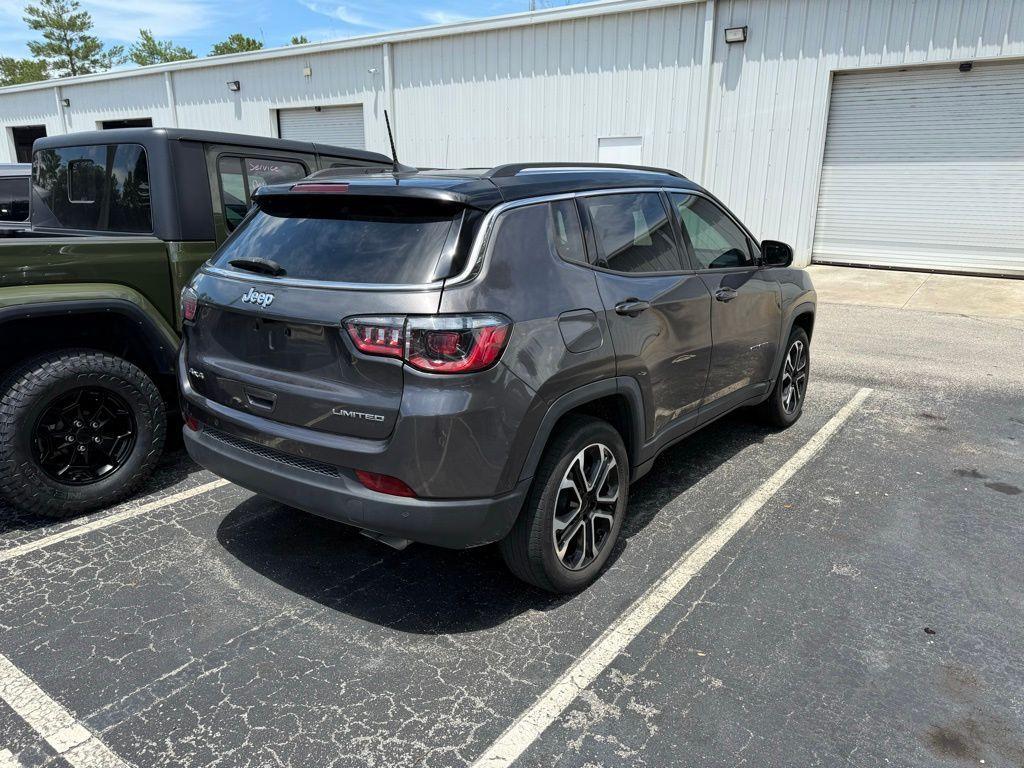 used 2022 Jeep Compass car, priced at $22,600
