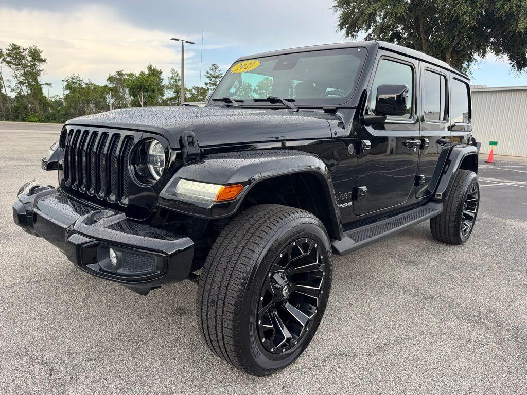 used 2021 Jeep Wrangler Unlimited car, priced at $37,100