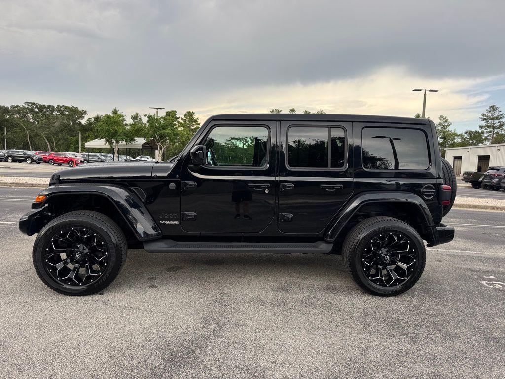 used 2021 Jeep Wrangler Unlimited car, priced at $37,100