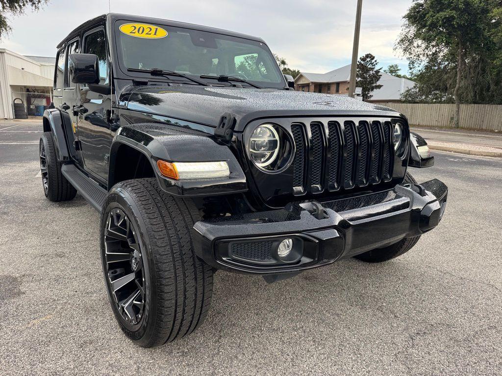 used 2021 Jeep Wrangler Unlimited car, priced at $37,100