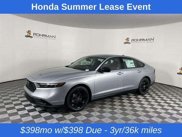 new 2025 Honda Accord car, priced at $30,424