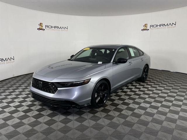 used 2023 Honda Accord Hybrid car, priced at $30,987